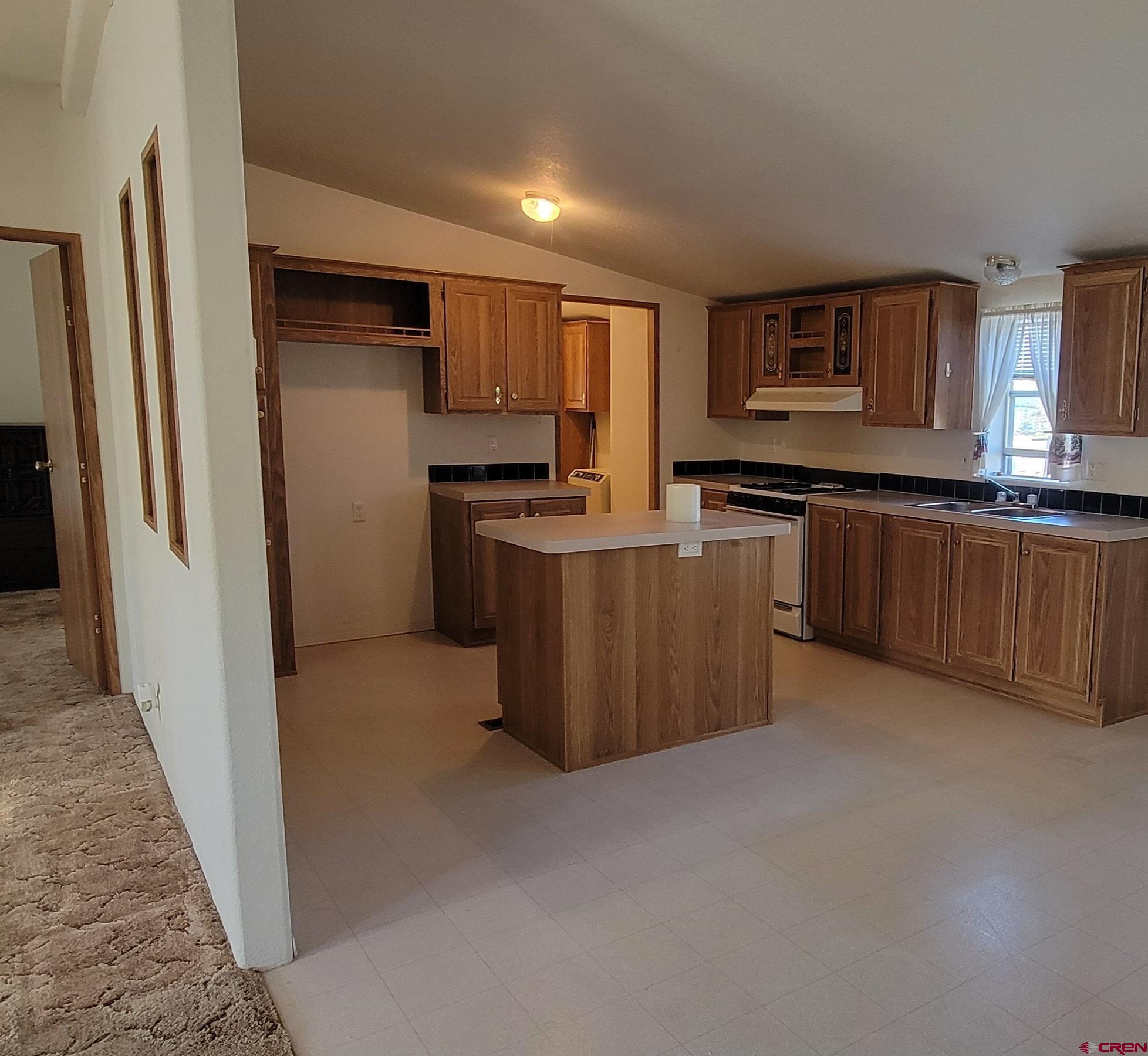188 Vail Pass Road South Fork, CO 81154 - Photo 10 of 31 a kitchen with stainless steel appliances granite countertop a refrigerator a stove top oven a sink and dishwasher