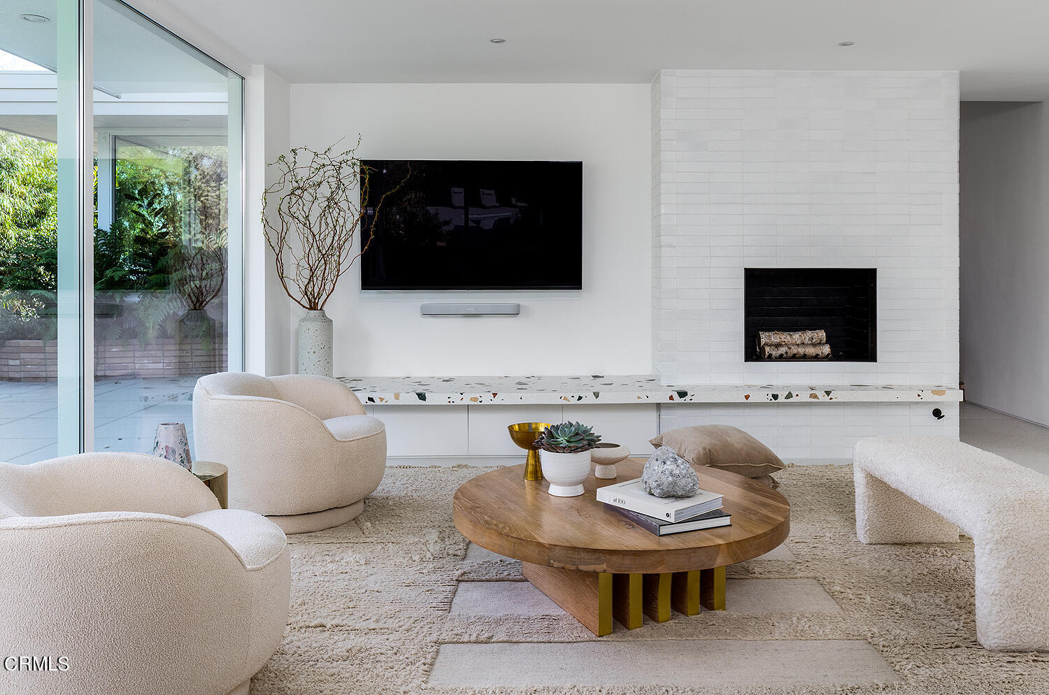 95 Tustin Road Pasadena, CA 91105 - Photo 13 of 41 a living room with furniture and a flat screen tv