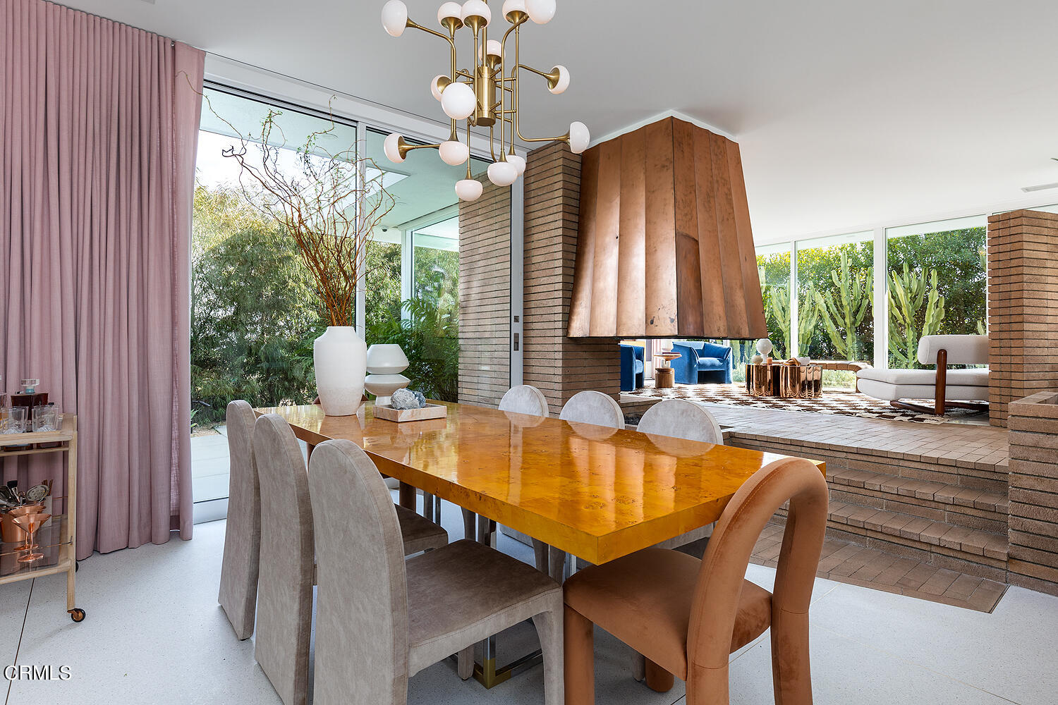 95 Tustin Road Pasadena, CA 91105 - Photo 9 of 41 a view of a dining room with furniture window and outside view