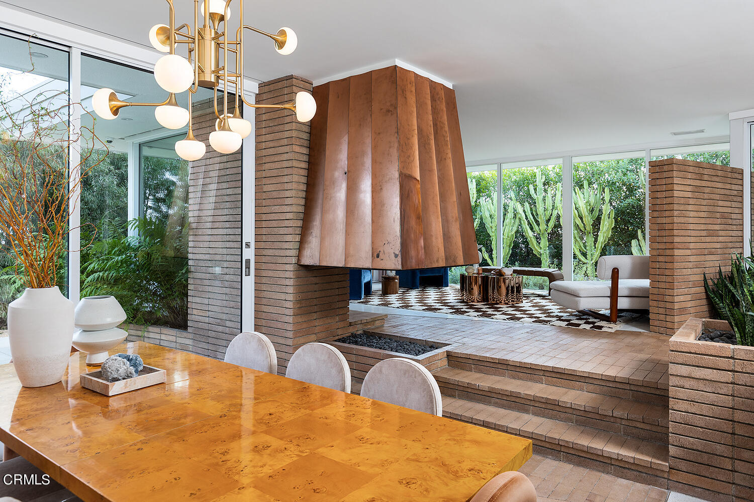 95 Tustin Road Pasadena, CA 91105 - Photo 10 of 41 a blue and white kitchen with a large window