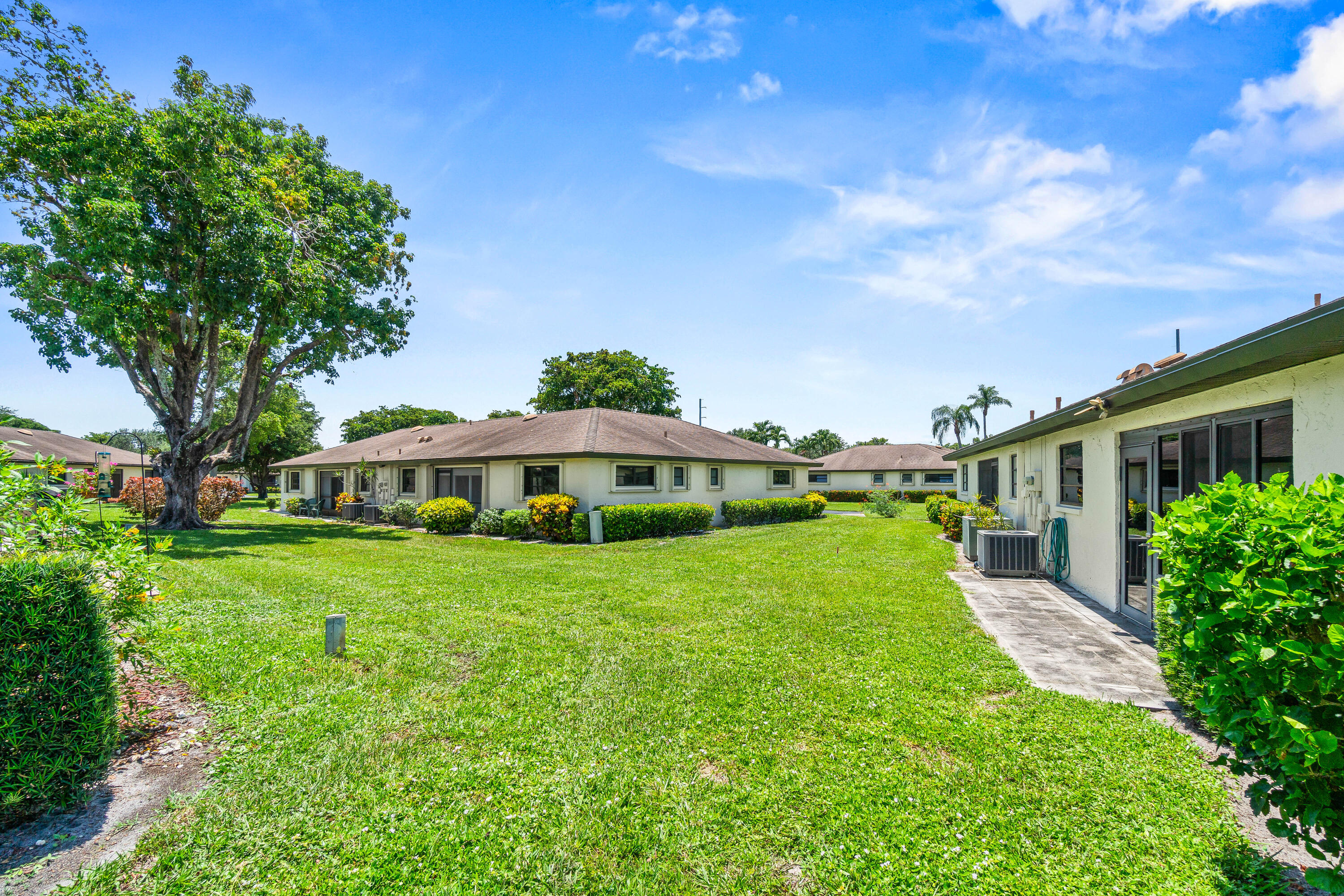 4897 Hawkwood Road, Unit A Boynton Beach, FL 33436 - Photo 24 of 25 Back of Villa