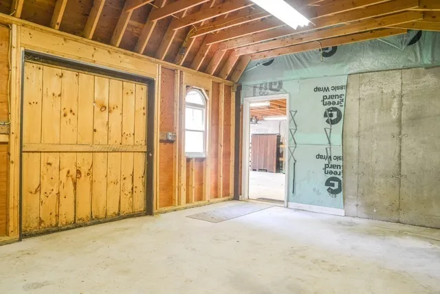 a view of a door with an outdoor space