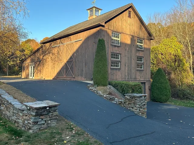 a backyard view of a house