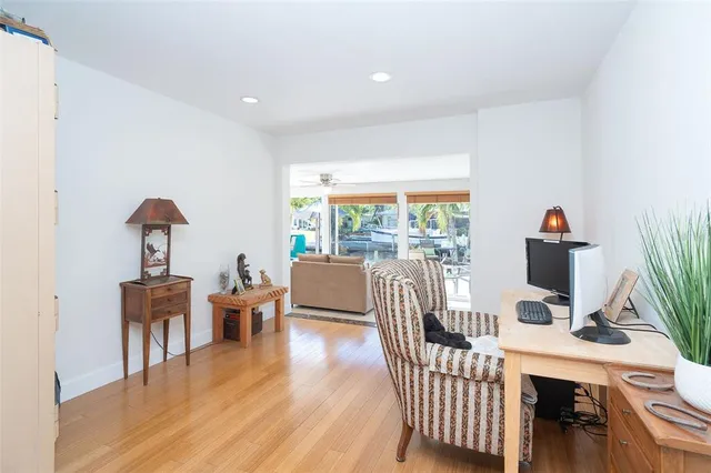 a view of a chairs and tables in the patio