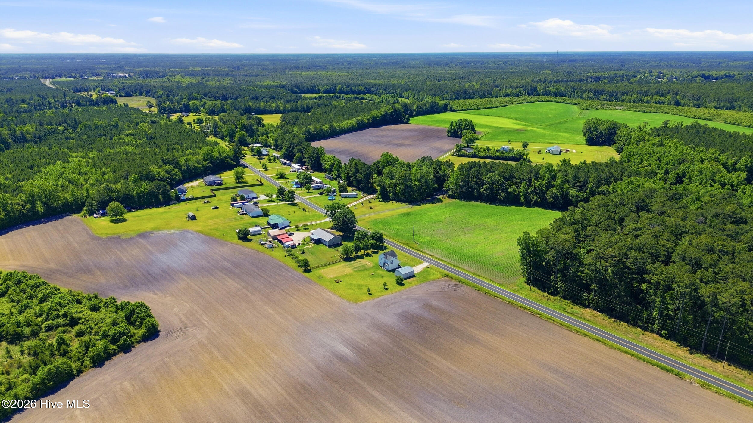 380 Swinson Road Maple Hill, NC 28454 - Photo 52 of 56 Aerial view