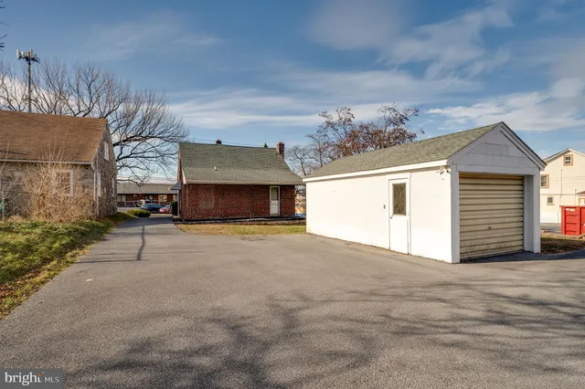 a view of a house with a patio