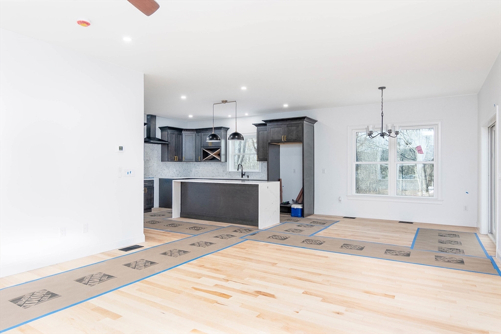 3 Crest Avenue Worcester, MA 01607 - Photo 11 of 34 a view of kitchen with granite countertop cabinets and refrigerator