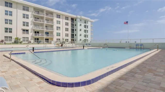 a view of a swimming pool