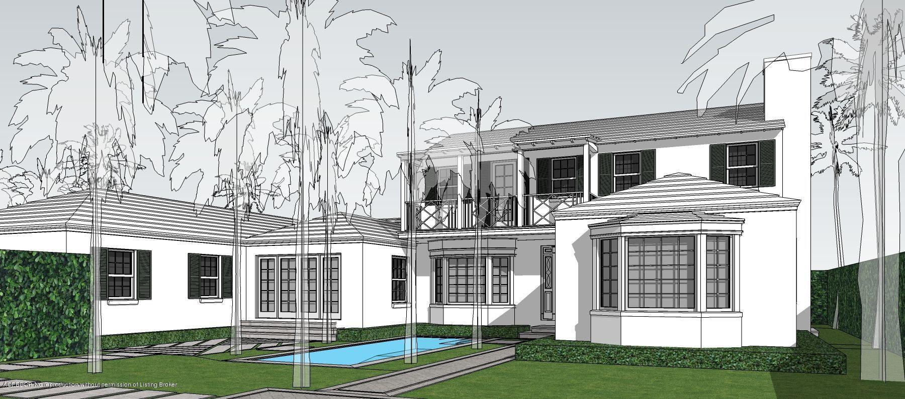 249 Monterey Road Palm Beach, FL 33480 - Photo 5 of 13 a front view of a house with a yard