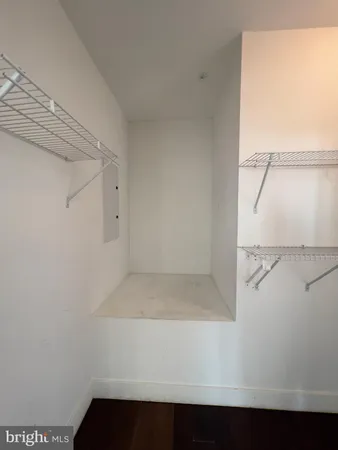 a view of walk in closet