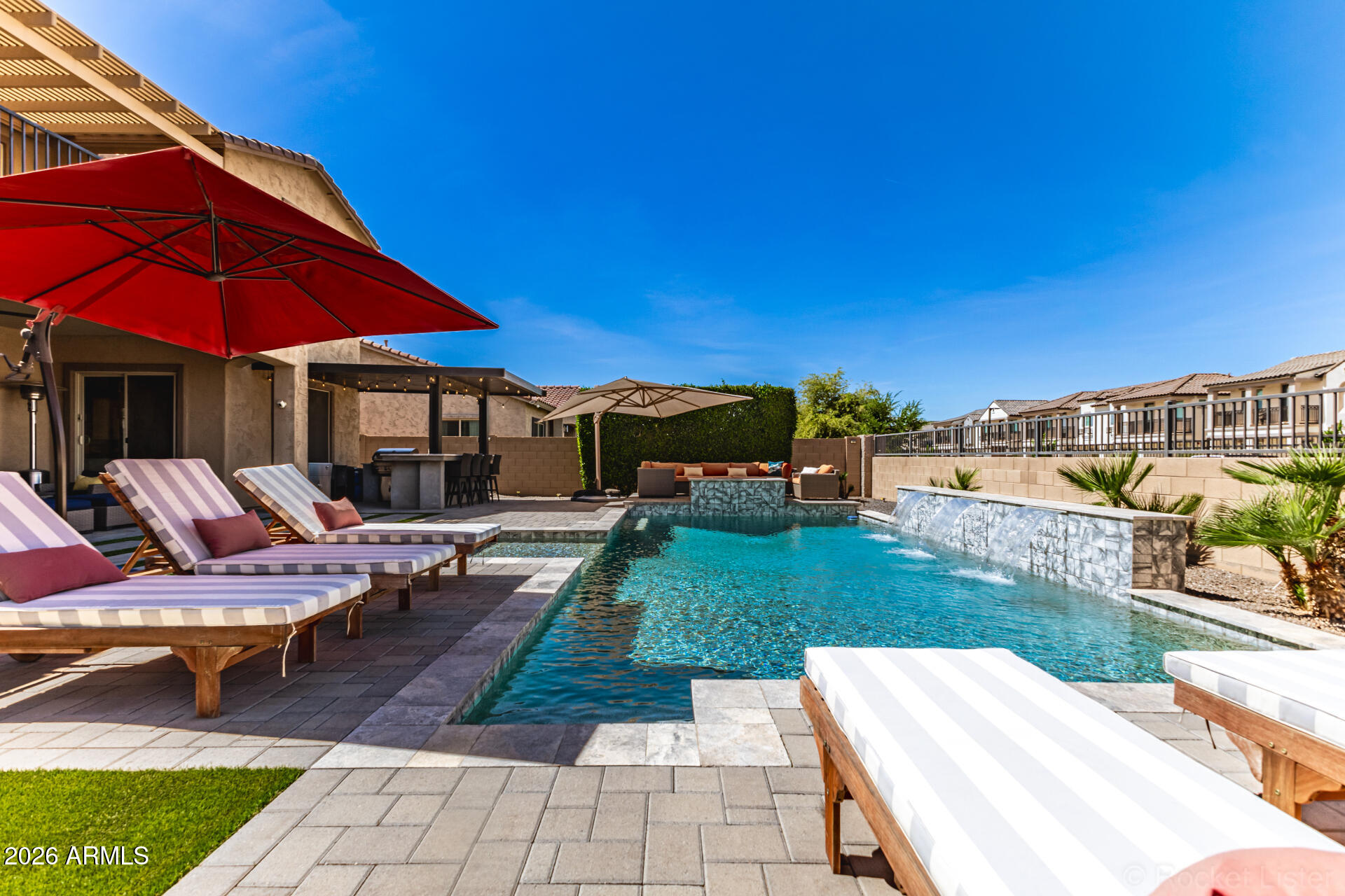 19384 East Timberline Road Queen Creek, AZ 85142 - Photo 43 of 67 Beautiful Sparkling Pool