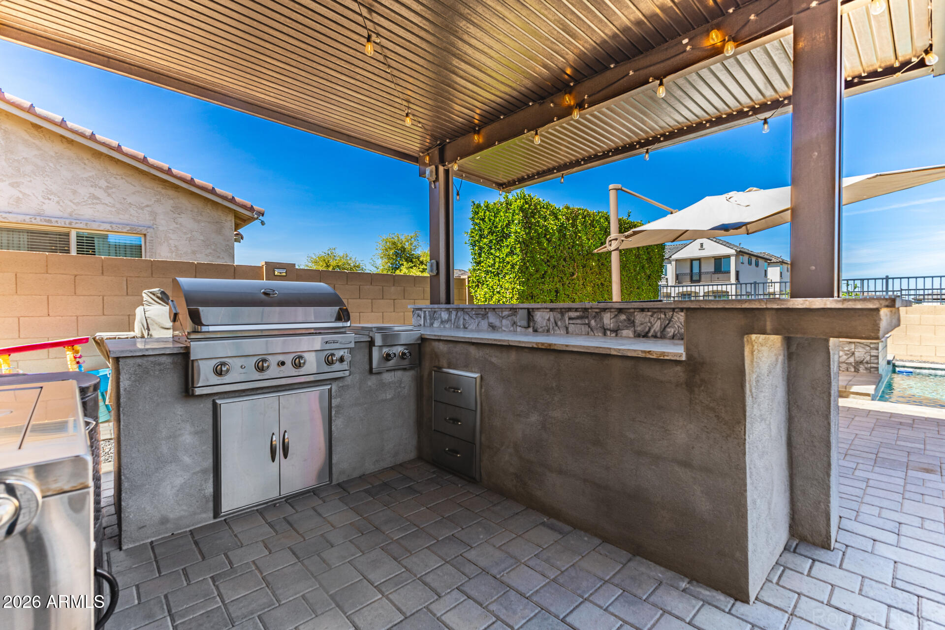 19384 East Timberline Road Queen Creek, AZ 85142 - Photo 45 of 67 BBQ & Bar area