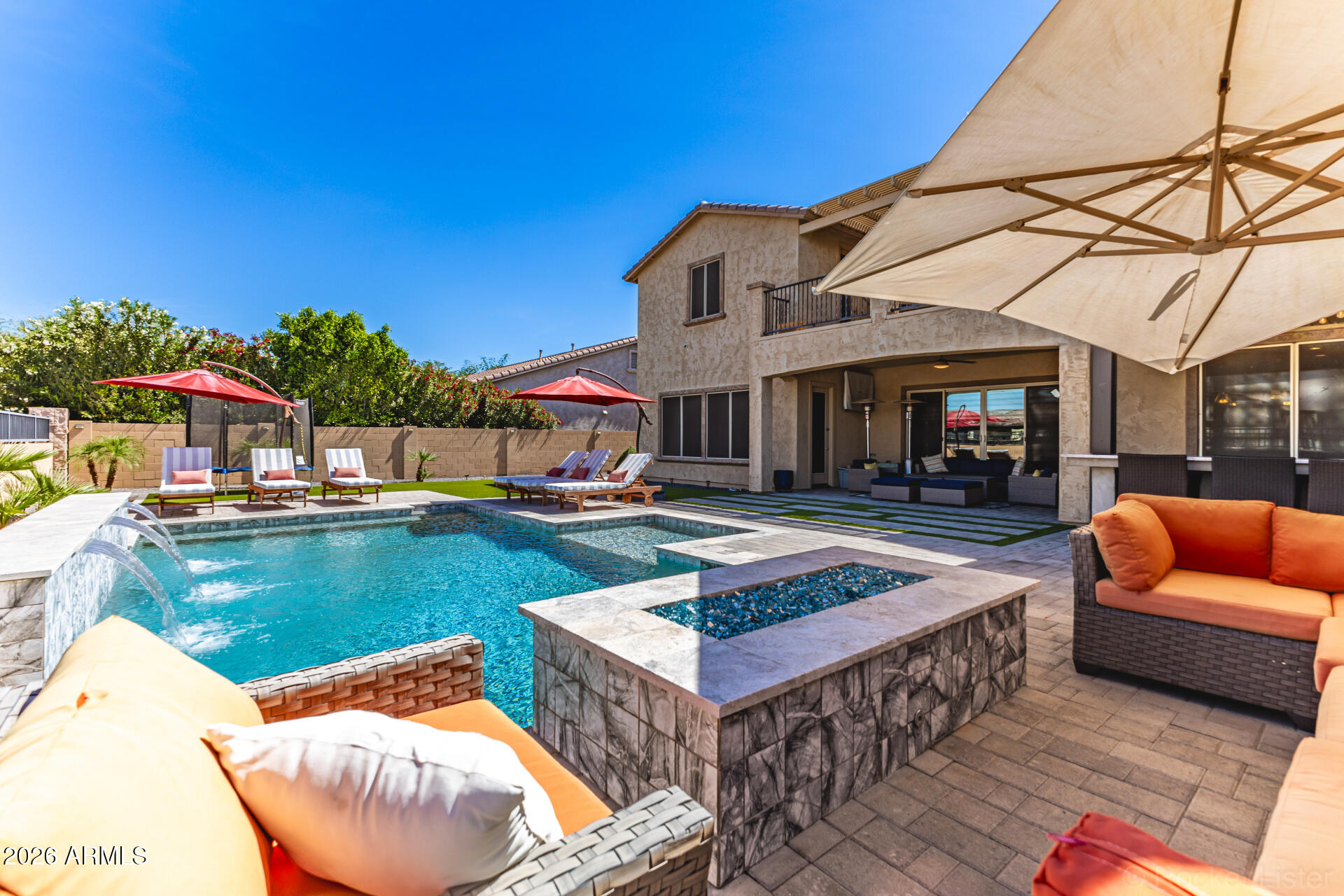 19384 East Timberline Road Queen Creek, AZ 85142 - Photo 47 of 67 Entertainers Dream back yard