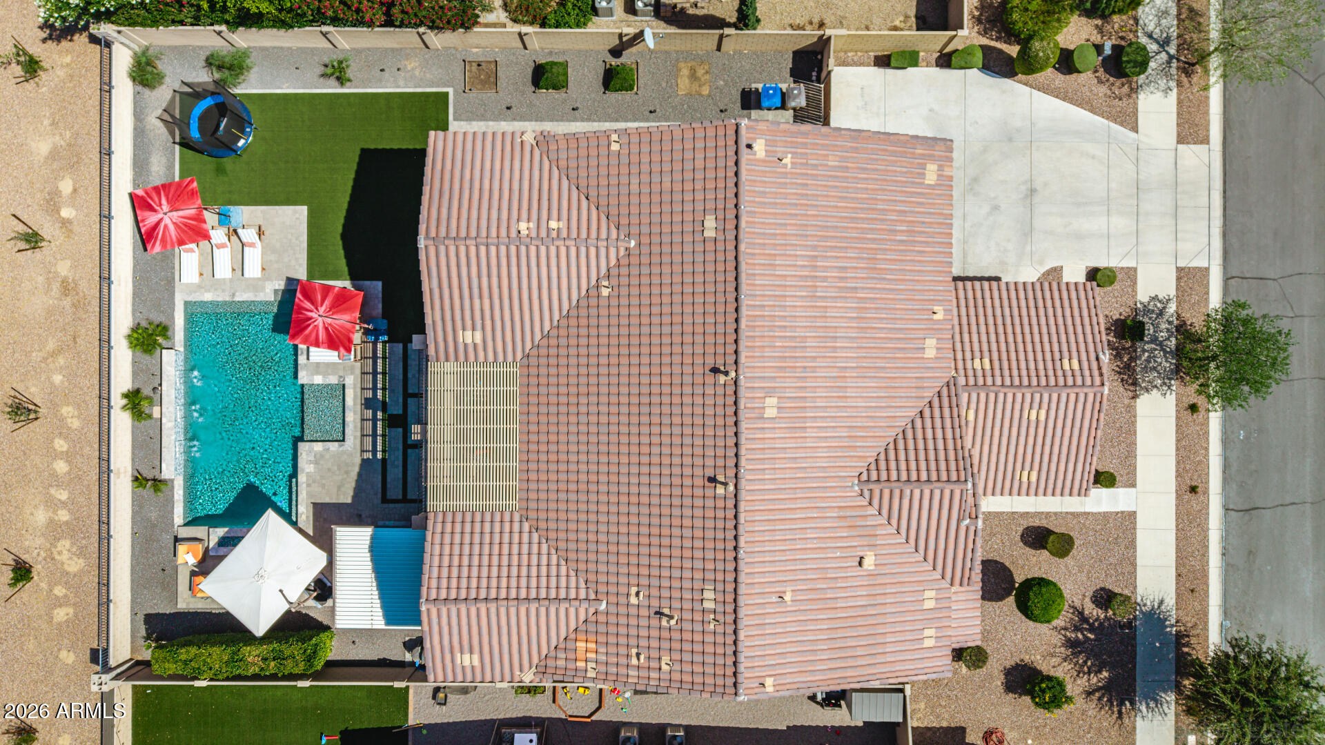 19384 East Timberline Road Queen Creek, AZ 85142 - Photo 51 of 67 Overhead View