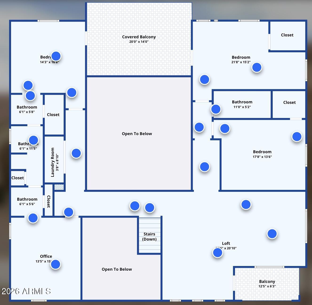 19384 East Timberline Road Queen Creek, AZ 85142 - Photo 58 of 67 Second Floor