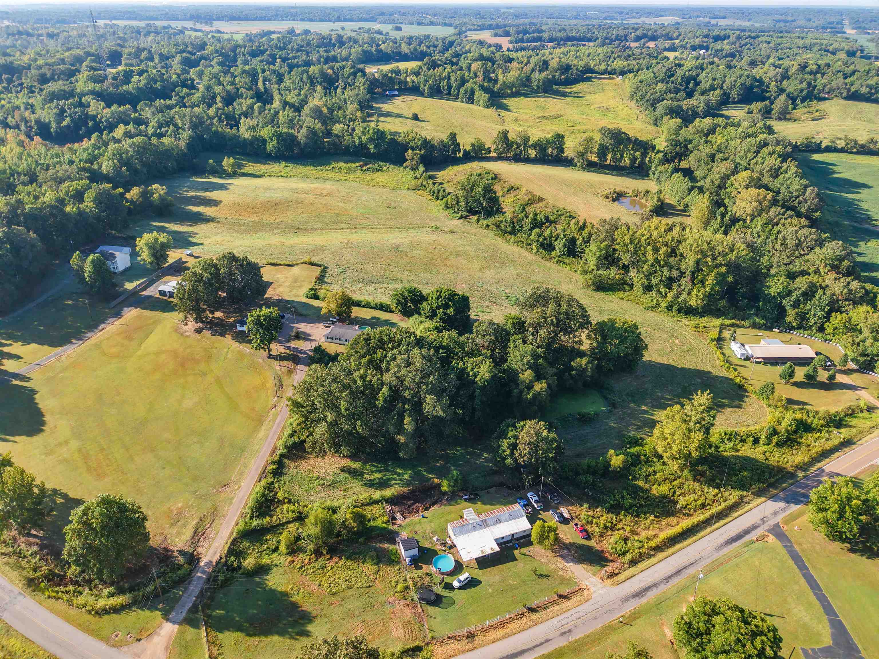 0 Bluebird Hill Road Ripley, TN 38063 - Photo 11 of 17 Aerial view of property and surrounding area featuring rural landscape