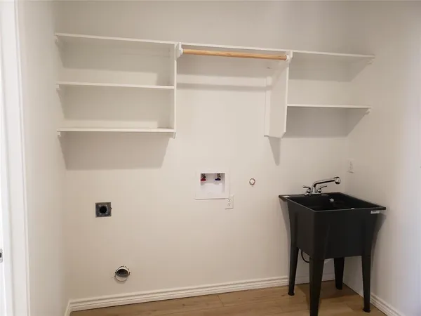 a view of a small space