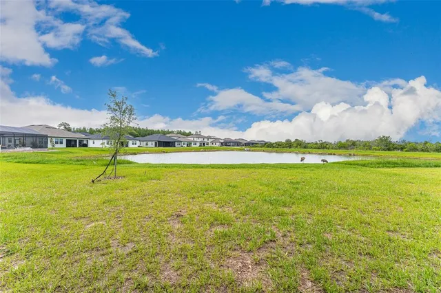 a view of an ocean and beach