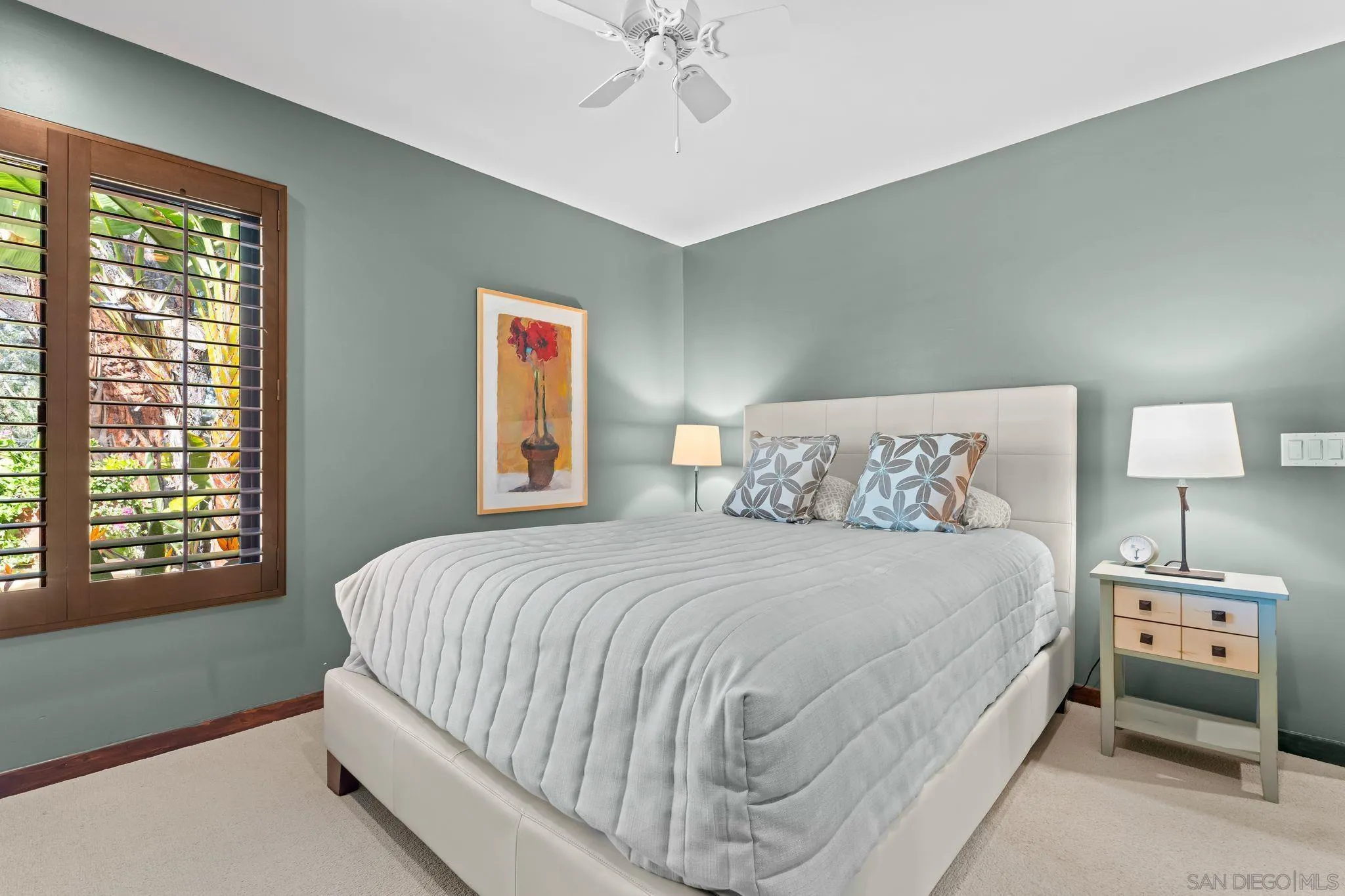 2969 Racetrack View Drive Del Mar, CA 92014 - Photo 32 of 59 a bedroom with a bed and a window