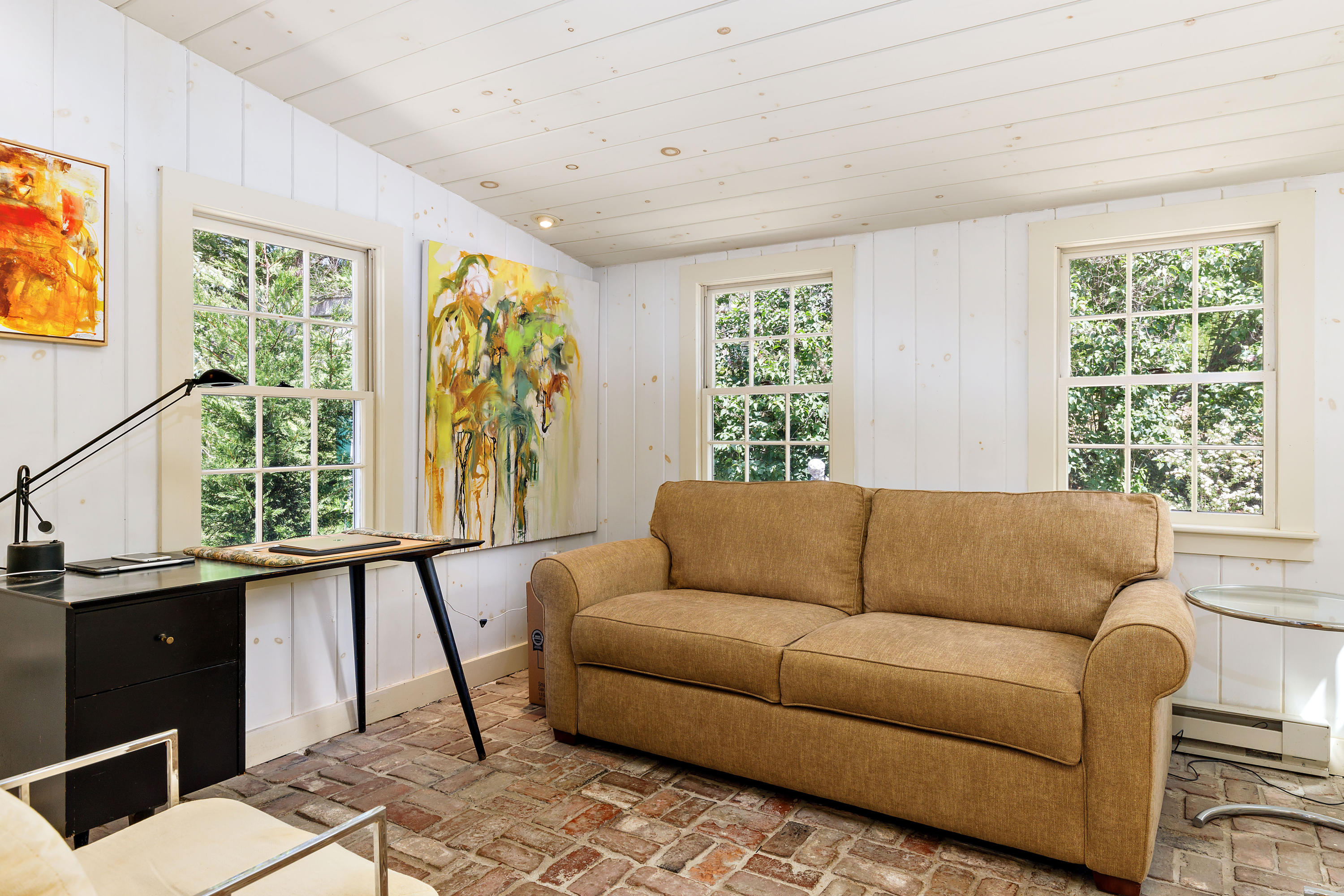 91 Castle Road Truro, MA 02666 - Photo 7 of 78 a living room with furniture and a large window