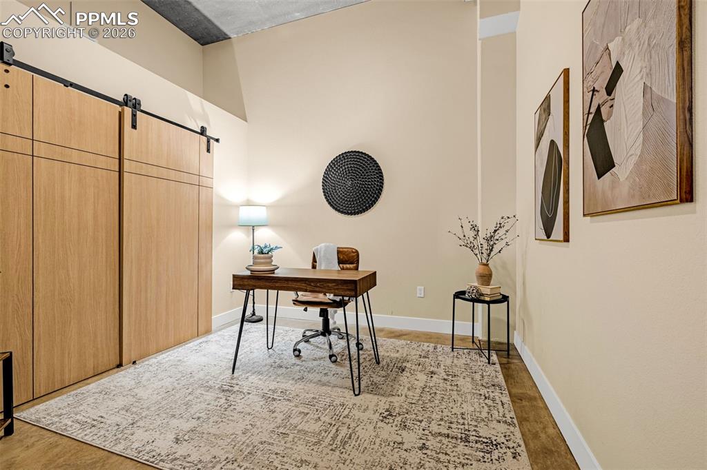 101 North Tejon Street, Unit 280 Colorado Springs, CO 80903 - Photo 23 of 32 a view of a room with a table and chairs