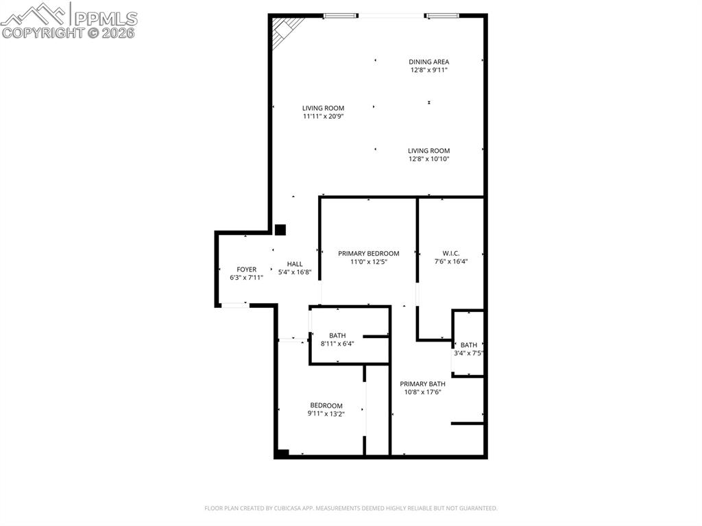 101 North Tejon Street, Unit 280 Colorado Springs, CO 80903 - Photo 32 of 32 a picture of a floor plan