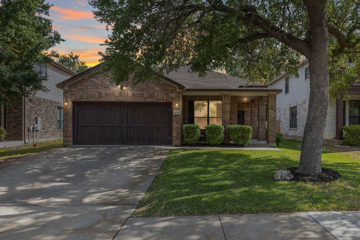 408 Tyree Road Cedar Park, TX 78613 - Photo 3 of 25 a front view of a house with garden