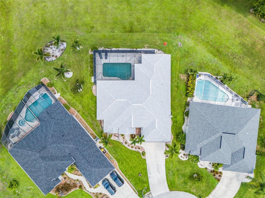 7130 Scarlet Sage Court Punta Gorda, FL 33955 - Photo 23 of 26 an aerial view of a house with a yard