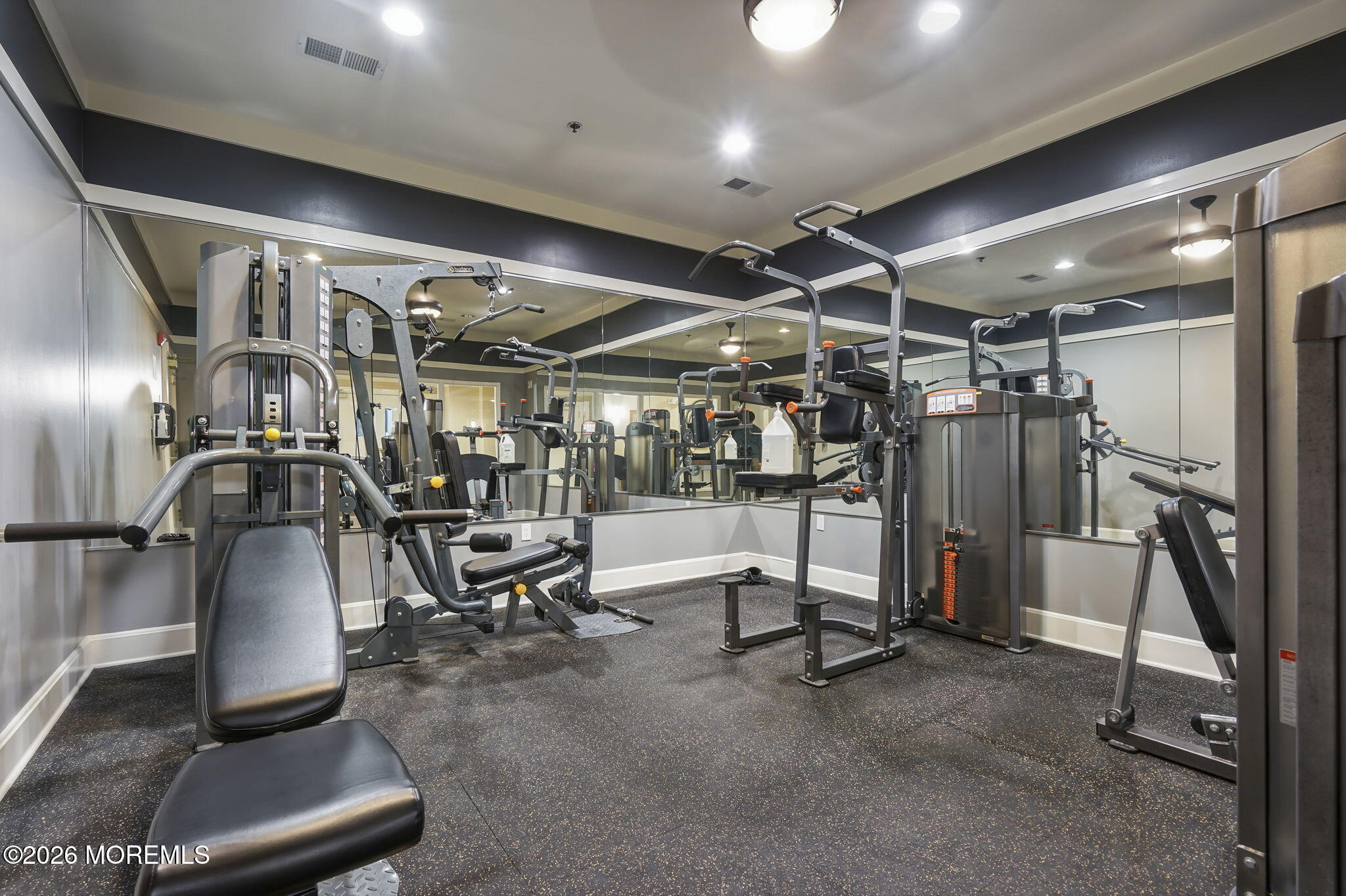 106 Potts Road Morganville, NJ 07751 - Photo 25 of 25 a view of a room with gym equipment