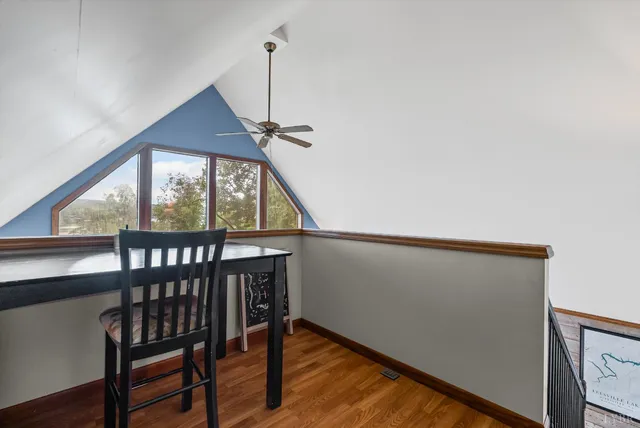 a outdoor living space with furniture