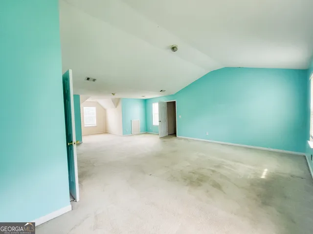 a view of empty room