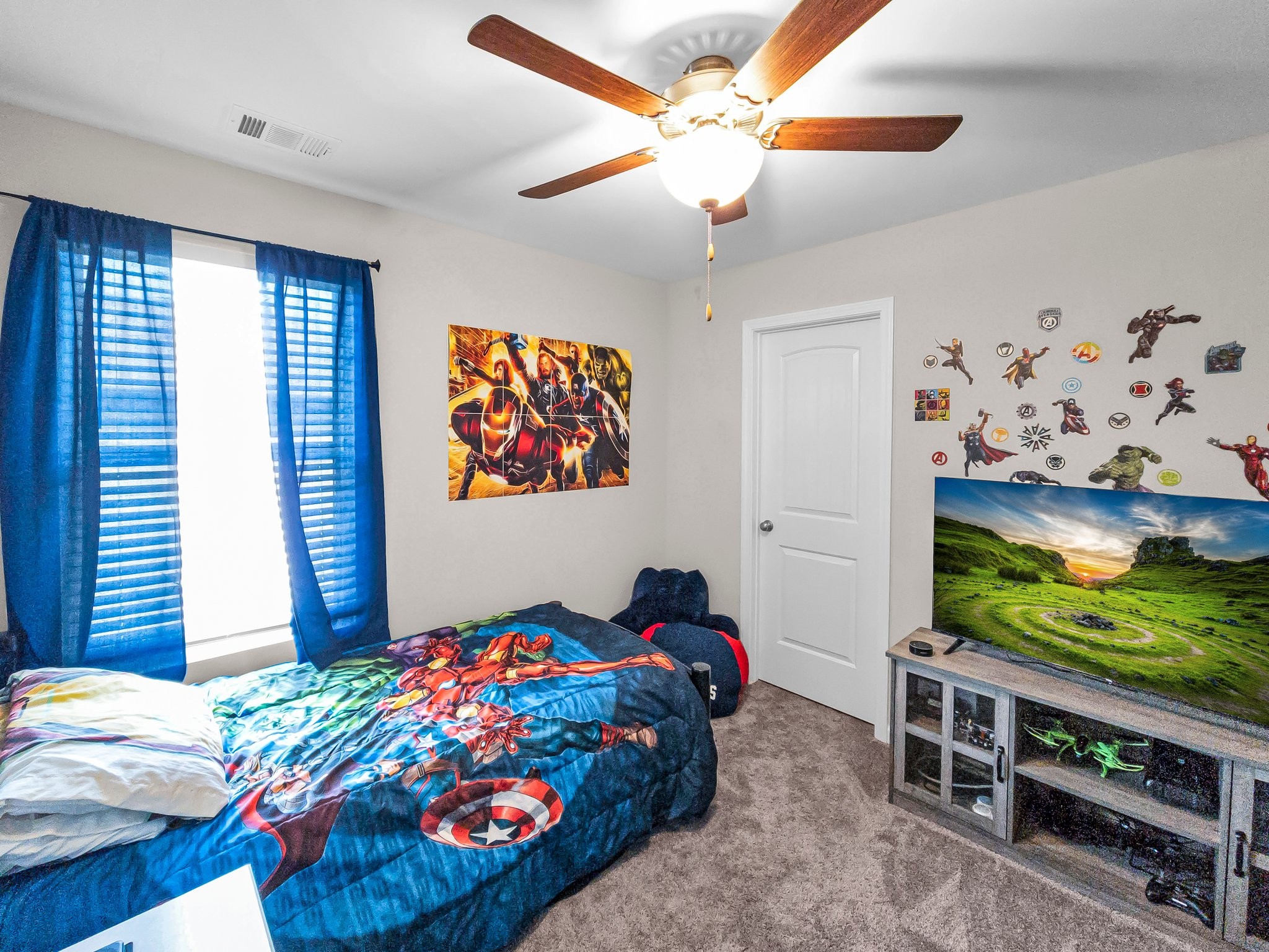 314 Disley Way Murfreesboro, TN 37128 - Photo 18 of 25 a bedroom with furniture and a flat screen tv