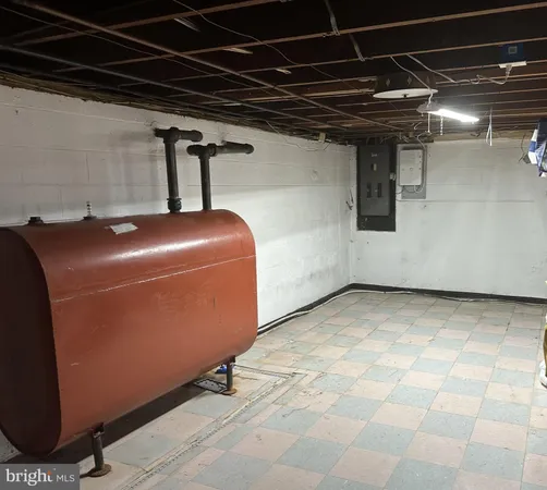 a view of a room with racks