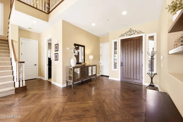 a large kitchen with granite countertop lots of counter top space