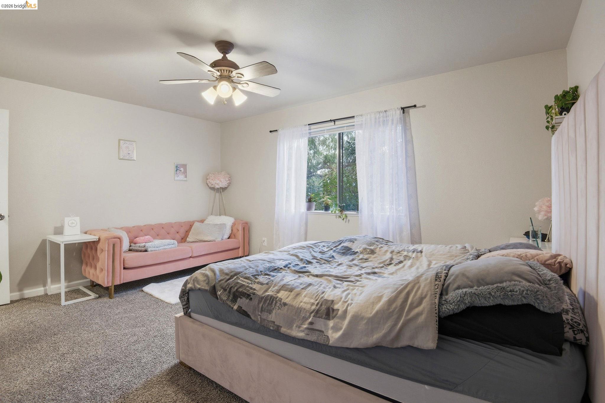 2155 Chestnut Street Livermore, CA 94551 - Photo 41 of 44 Carpeted bedroom featuring a ceiling fan and baseboards