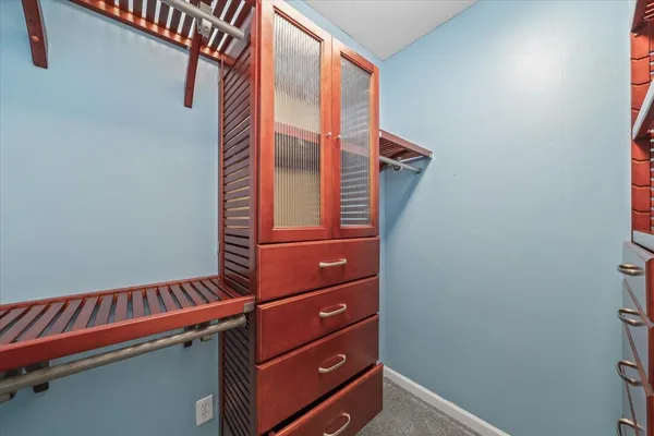 a view of storage and utility room