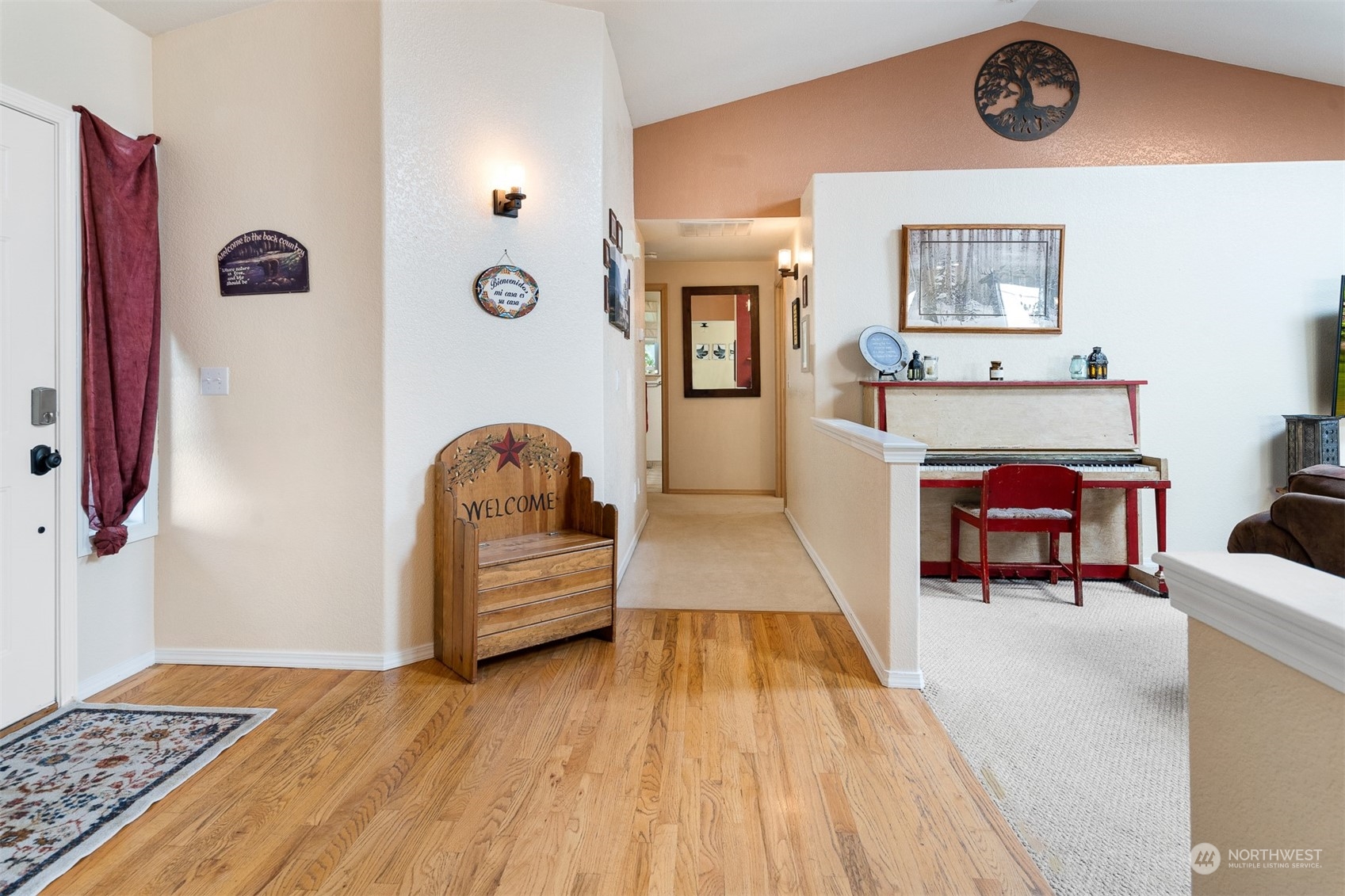 1765 53rd Loop Southeast Olympia, WA 98501 - Photo 18 of 34 a living room with furniture and a wooden floor