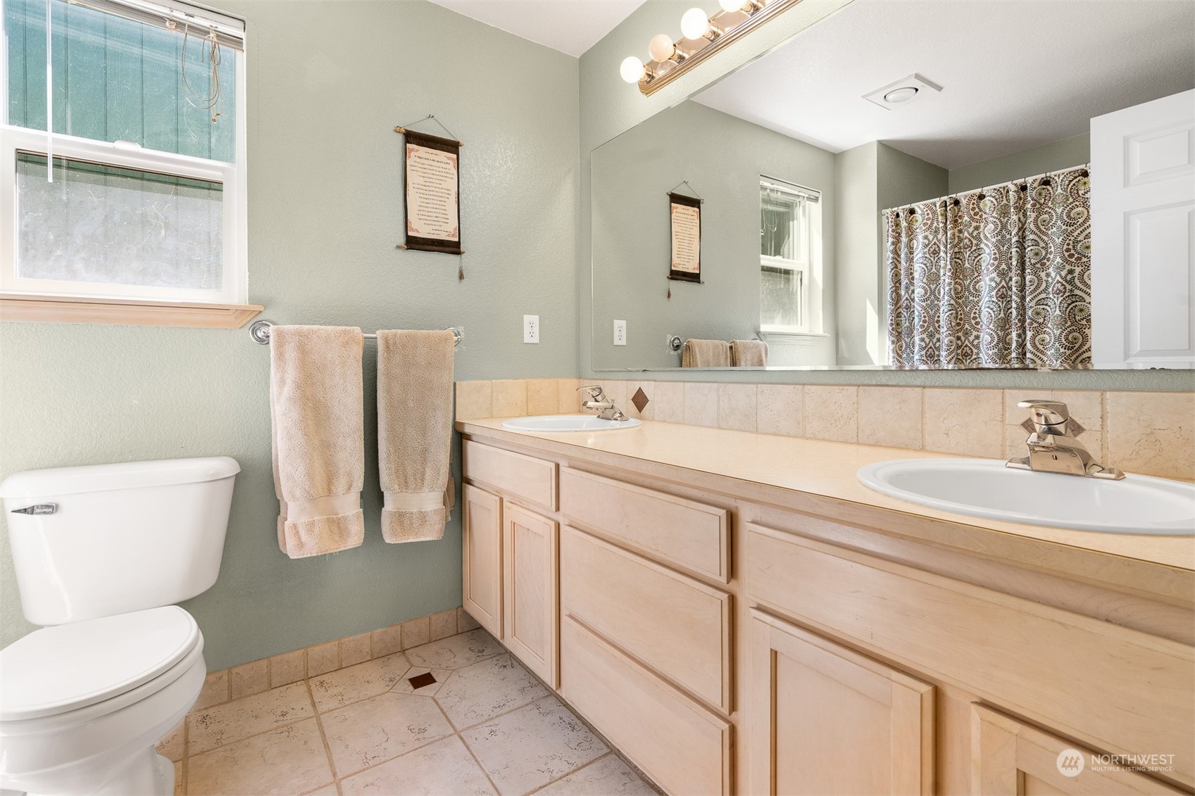1765 53rd Loop Southeast Olympia, WA 98501 - Photo 22 of 34 a bathroom with a sink and a toilet