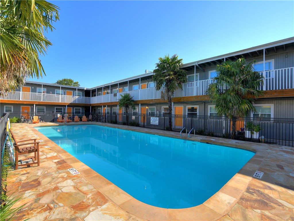2401 Manor Road, Unit 204 Austin, TX 78722 - Photo 1 of 1 a view of a house with swimming pool