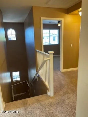 a view of an entryway door