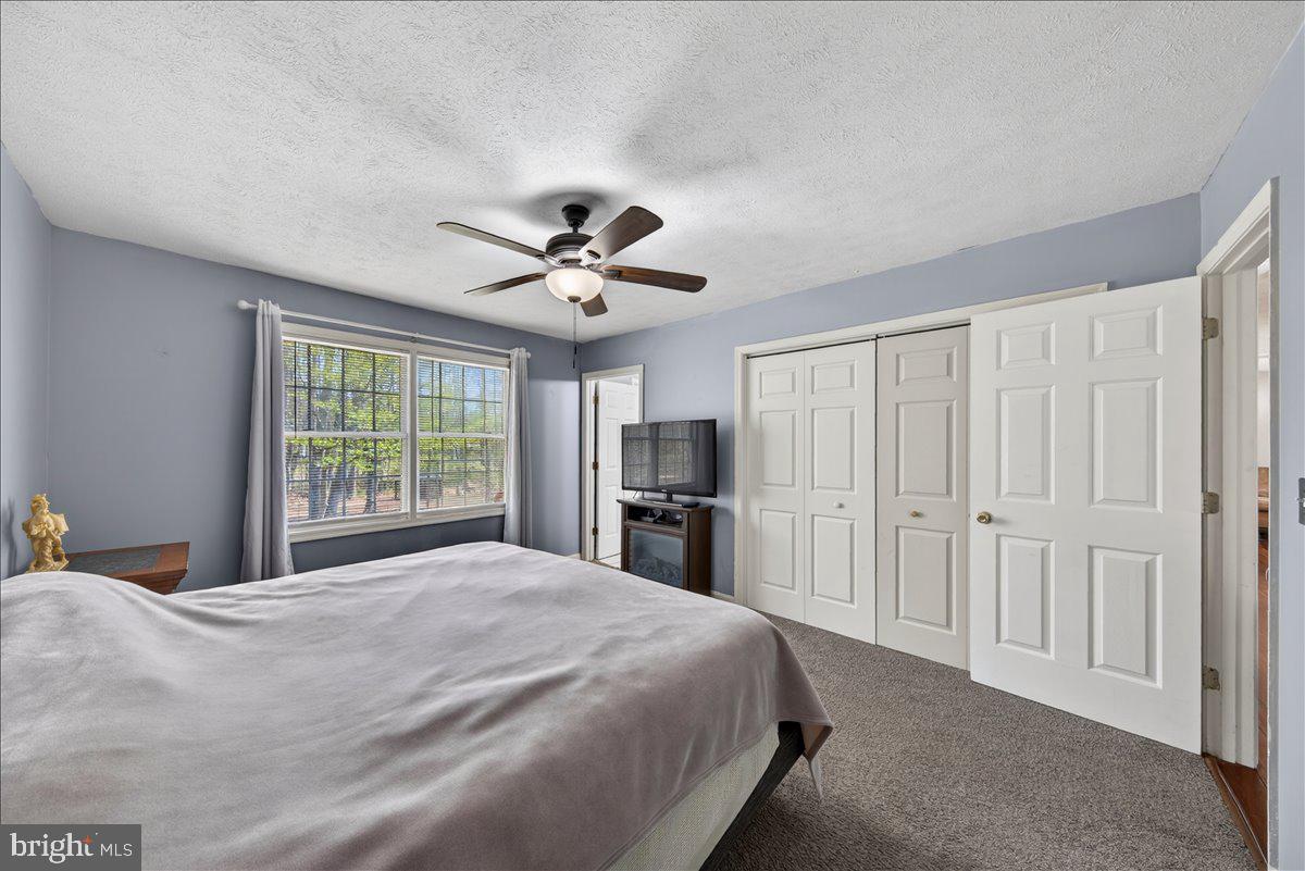 6265 Browning Road Culpeper, VA 22701 - Photo 25 of 74 a bedroom with a large bed and a chandelier