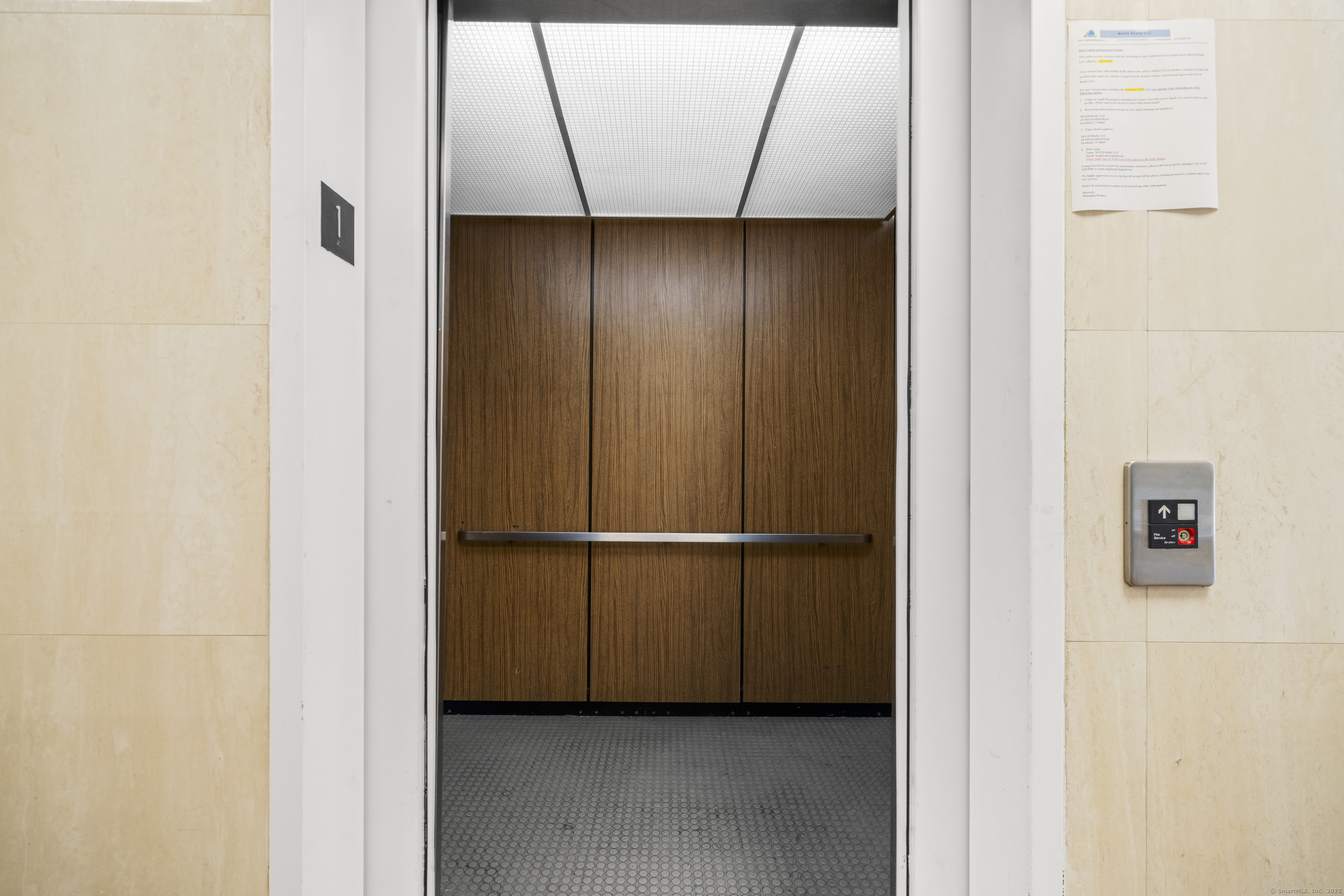 158 Main Street Ansonia, CT 06401 - Photo 20 of 26 a close view of a refrigerator in kitchen