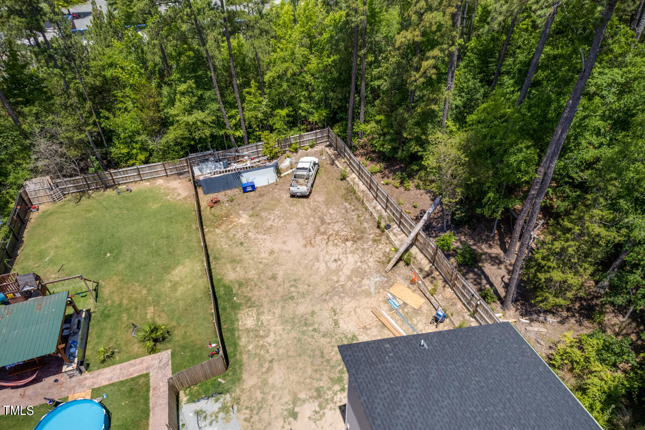 1010 Cook Road Durham, NC 27713 - Photo 48 of 64 Backyard Aerial