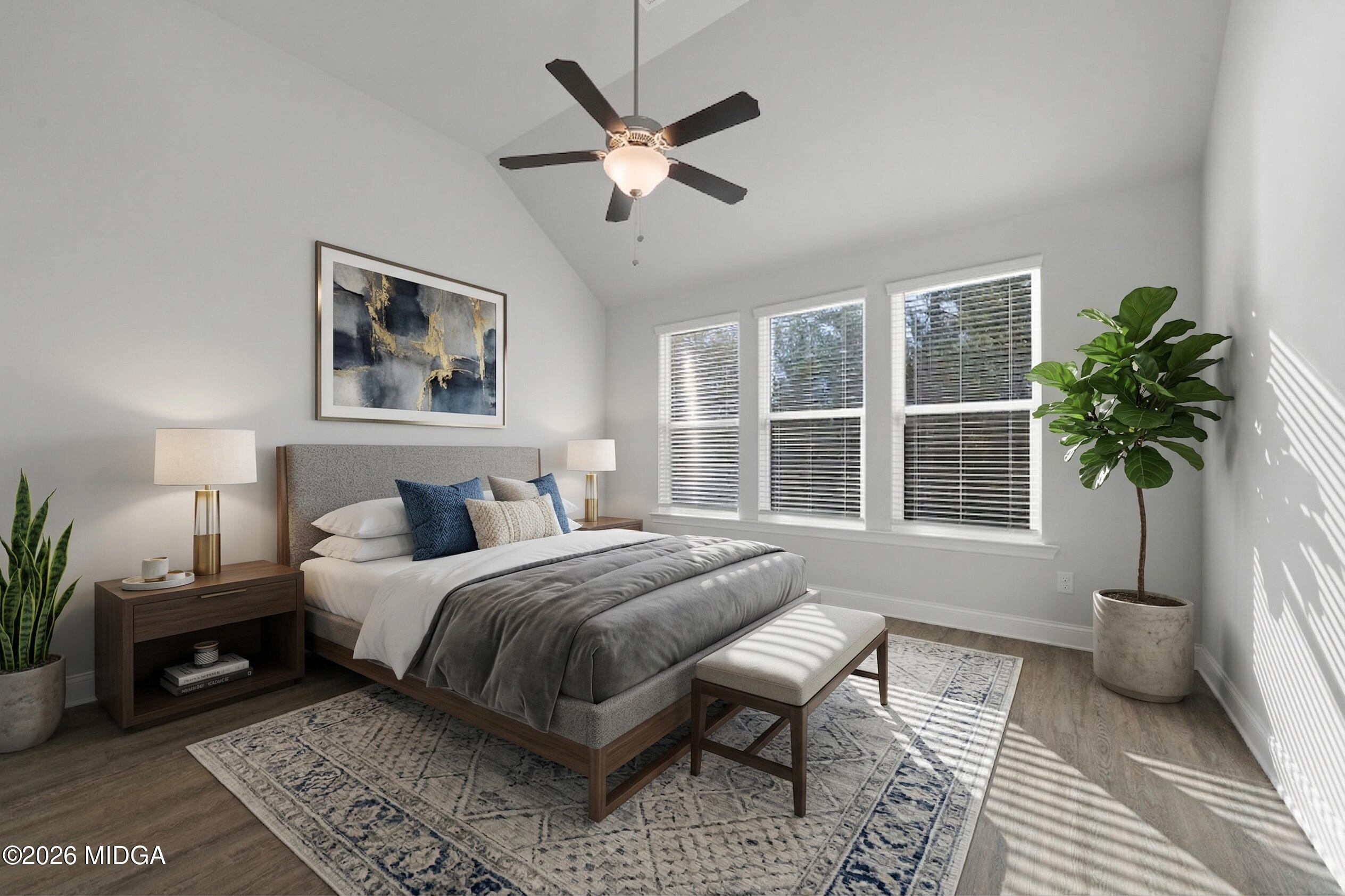 2910 Red Fox Drive Haddock, GA 31033 - Photo 19 of 46 Virtually staged primary bedroom