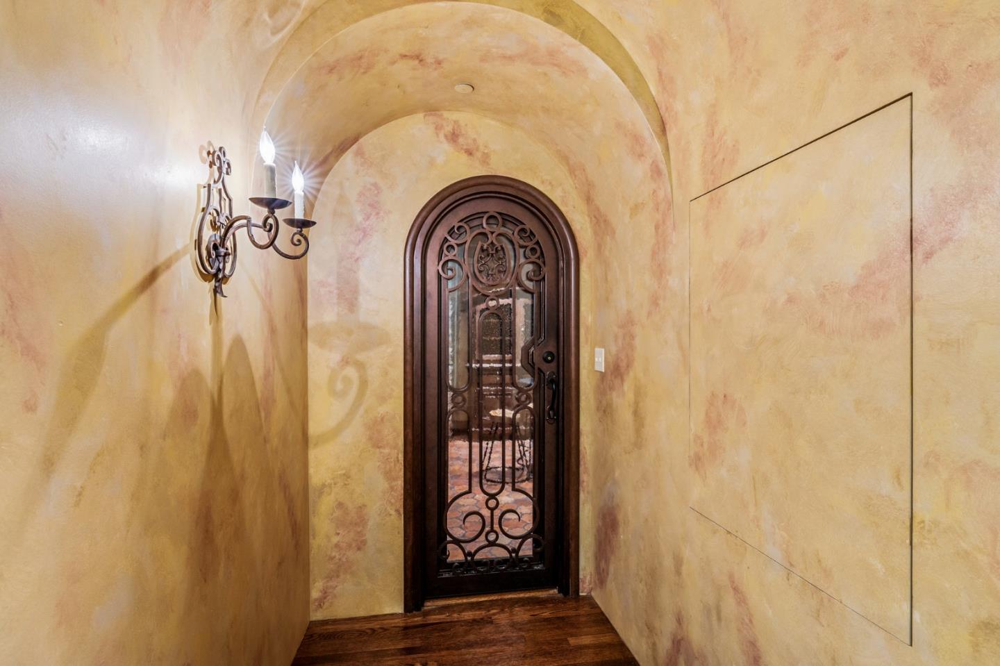 989 Hayne Road Hillsborough, CA 94010 - Photo 54 of 100 a view of a entryway door with wooden floor