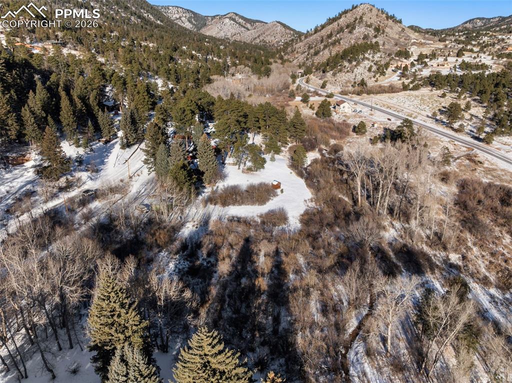 9660 Fountain Road Cascade, CO 80809 - Photo 16 of 21 a view of outdoor space and mountain view