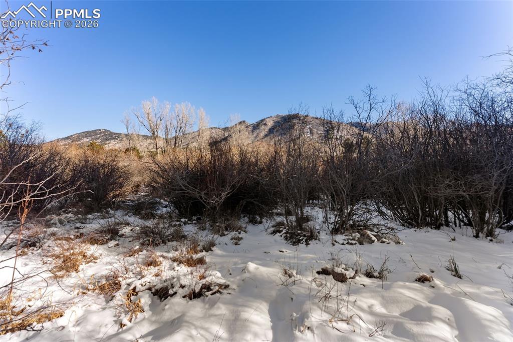 9660 Fountain Road Cascade, CO 80809 - Photo 10 of 21 a view of a covered with snow in the background