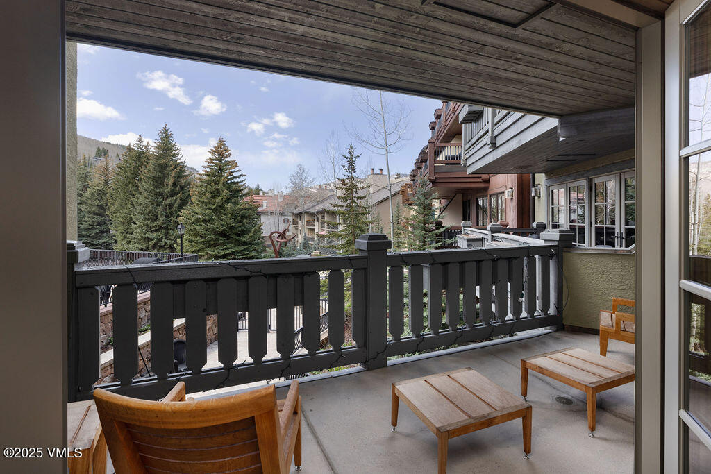 1 Willow Bridge Road, Unit 26 Vail, CO 81657 - Photo 17 of 26 2504_one_willow_bridge_26_exterior_deck_
