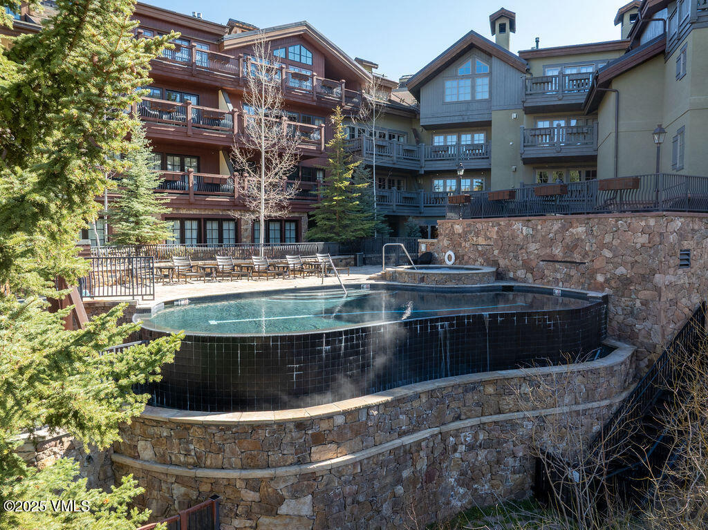 1 Willow Bridge Road, Unit 26 Vail, CO 81657 - Photo 22 of 26 2504_one_willow_bridge_rd_26_aerial_c