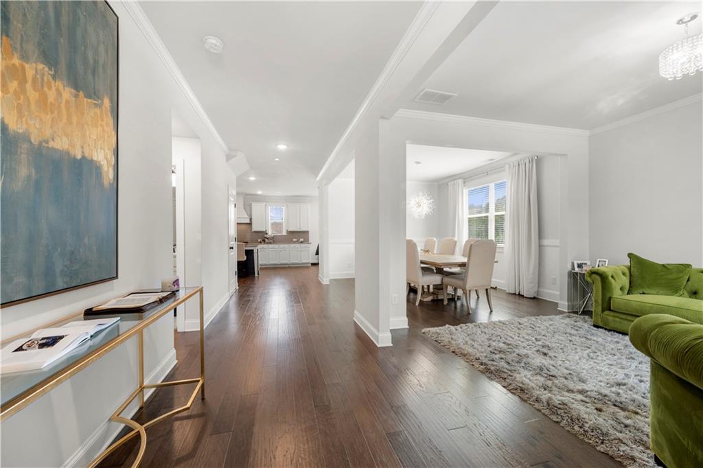 130 Sycamore Row Atlanta, GA 30331 - Photo 4 of 42 a living room with furniture and a flat screen tv